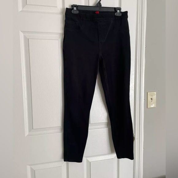 Spanx size large black jeans women’s - Picture 1 of 5